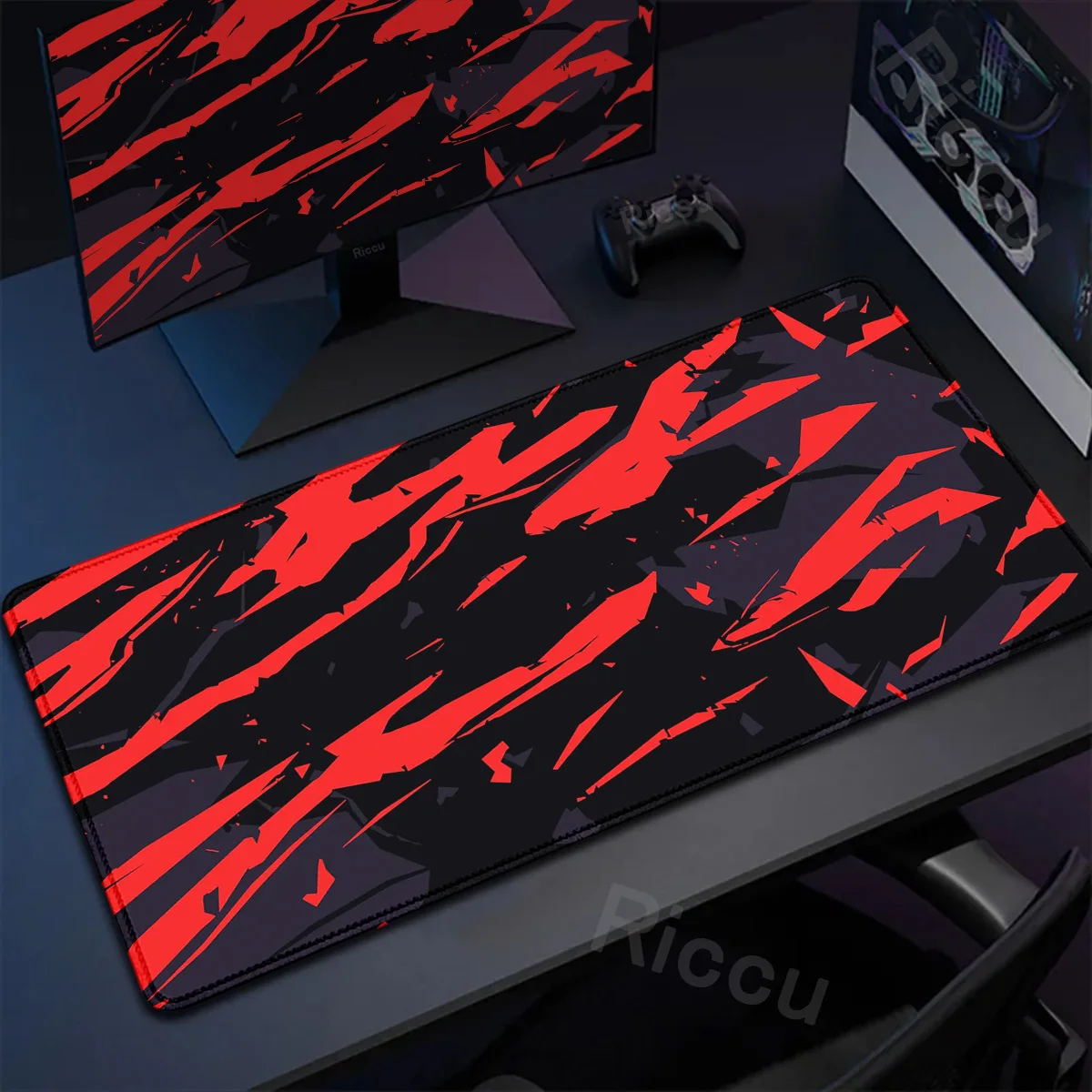Gaming Mauspad Schichten flüssige Kunst Design Schreibtisch matten Natur kautschuk rutsch feste Spiel Mouse pad große Computer tastatur Schutz matte