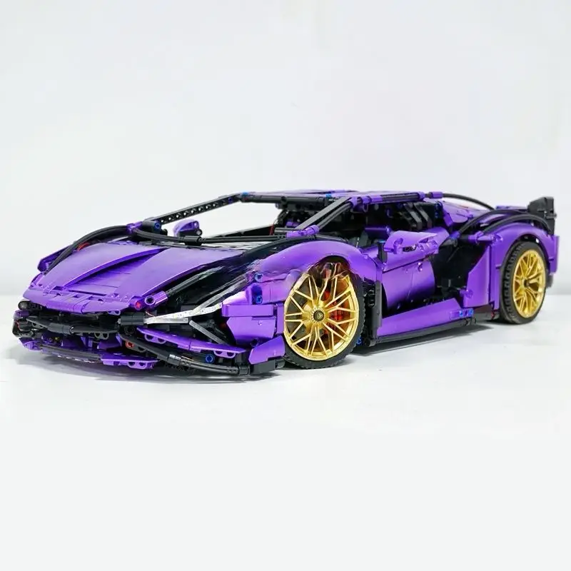 

new plating Technical Lamborghinis Car Roadster Model FKP37 Fit 42115 Model Building Blocks Bricks Toys ChildrenChristmas Gift