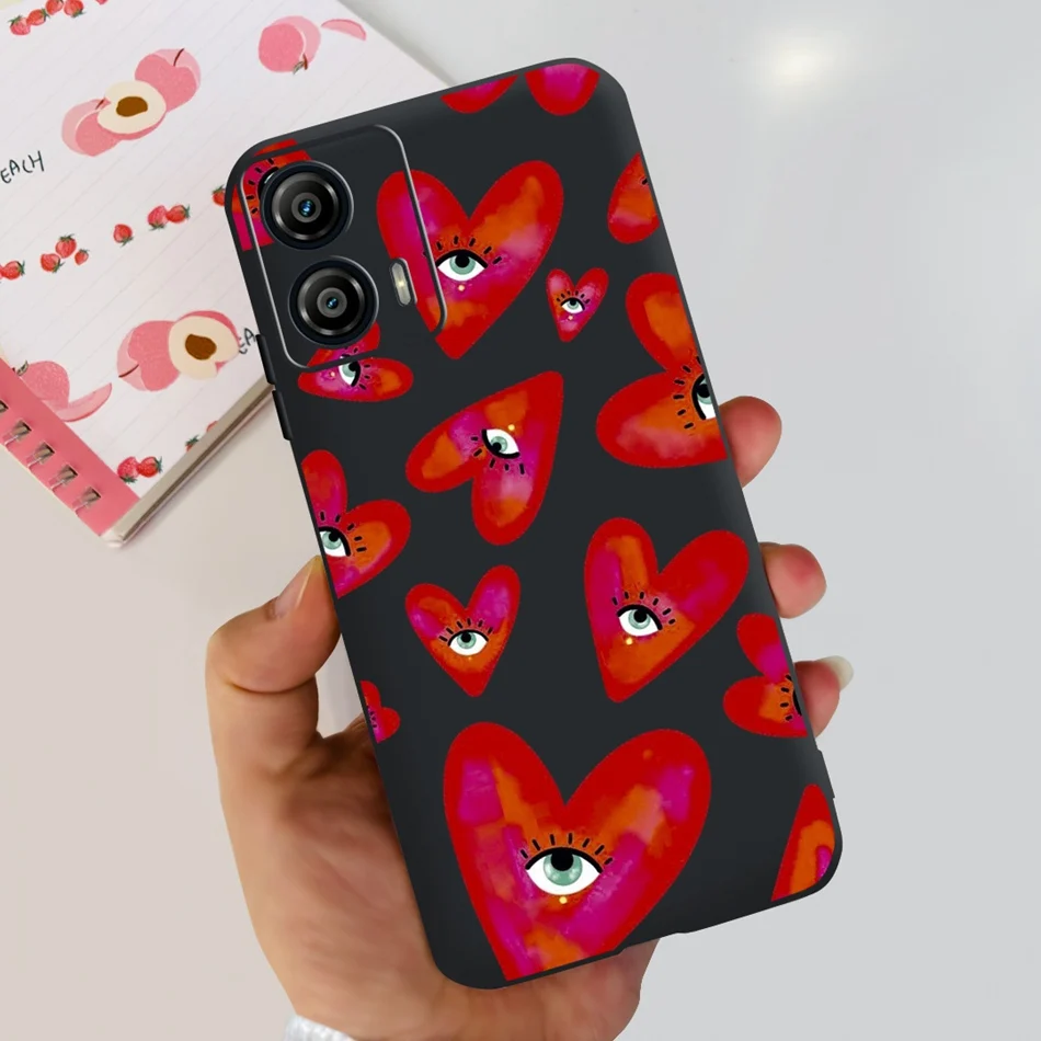 Stylish Pattern Soft TPU Shockproof Black Silicone Phone Case