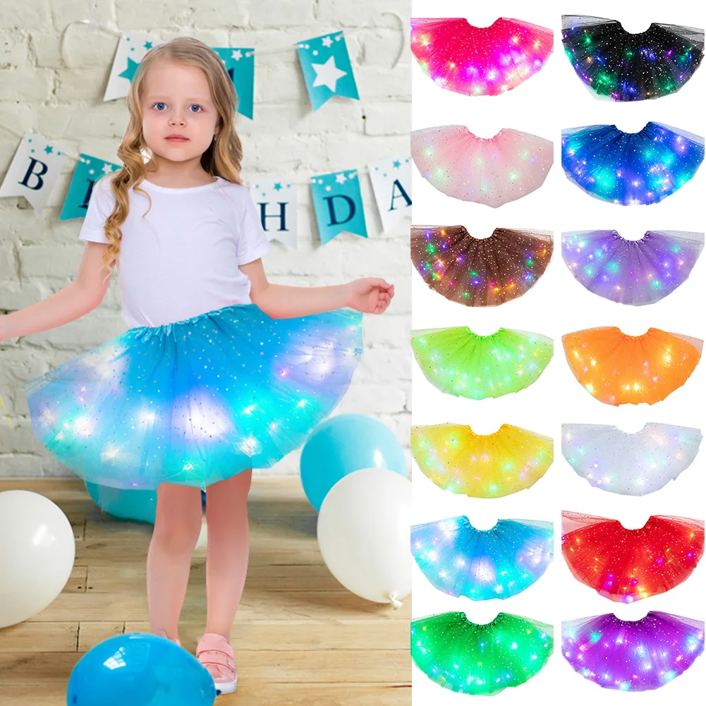 

Stars Sequins Ballet Dance Dress Comfortable And Soft For Kids Party