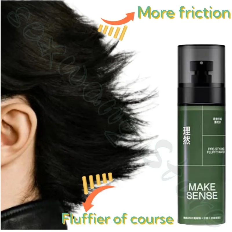 Liran fluffy water hair base styling no-wash gel water dry hair spray standing fluffy long-lasting styling spray100ml