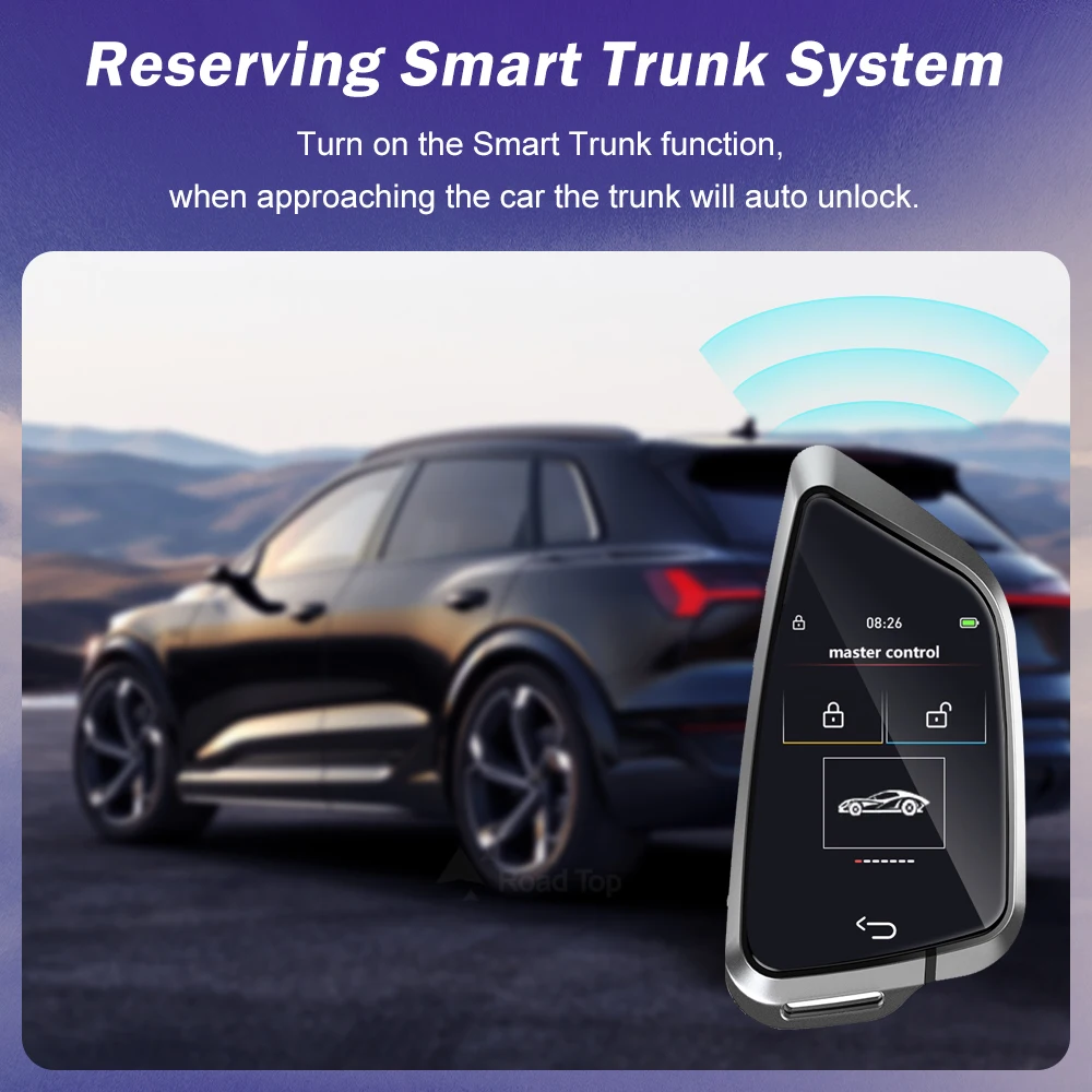 Kit Universel De Mise à Niveau De Clé De Voiture Smart LCD