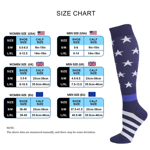 Double Compression Socks - 3/5/6 packs