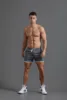 Summer Cotton Sports Casual Shorts Men's Three-quarter Pants Plus Size Casual Men's Drawstring Pants Rainbow Print 1