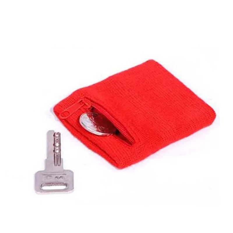 Authentic Basketball Running Sports Wipe Polyester Cotton Zipper Wrist Guard Sweat Absorbing and Wiping Wrist Guard Zero Wallet