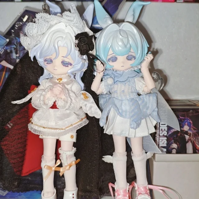 Come4free 1/12 Bjd Blind Box Bonnie Meteorological Star Language Series Kawaii Rabbit Bjd Decora  Articulated Action Figure Gift 3