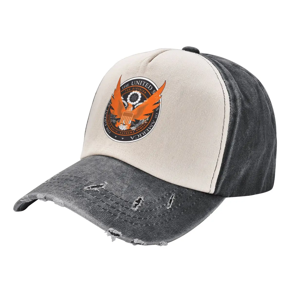 

Tom Clancy'S The Division 2 Shd Emblem A Washed Baseball Cap Hat