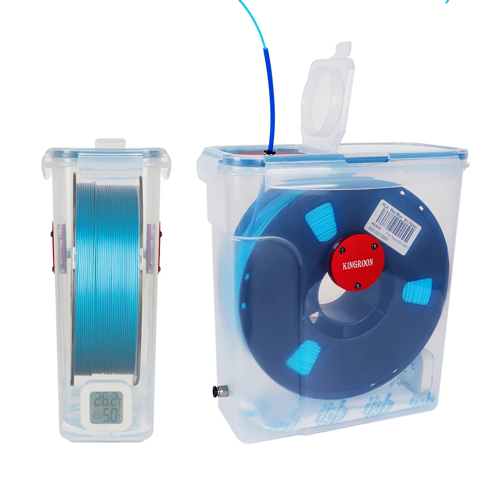 KINGROON 3D 프린터 필라멘트 박스 키트, 필라멘트 건조기 박스, 필라멘트 스토리지 홀더 드라이 TPU ABS PLA 필라멘트 3D 프린터 부품