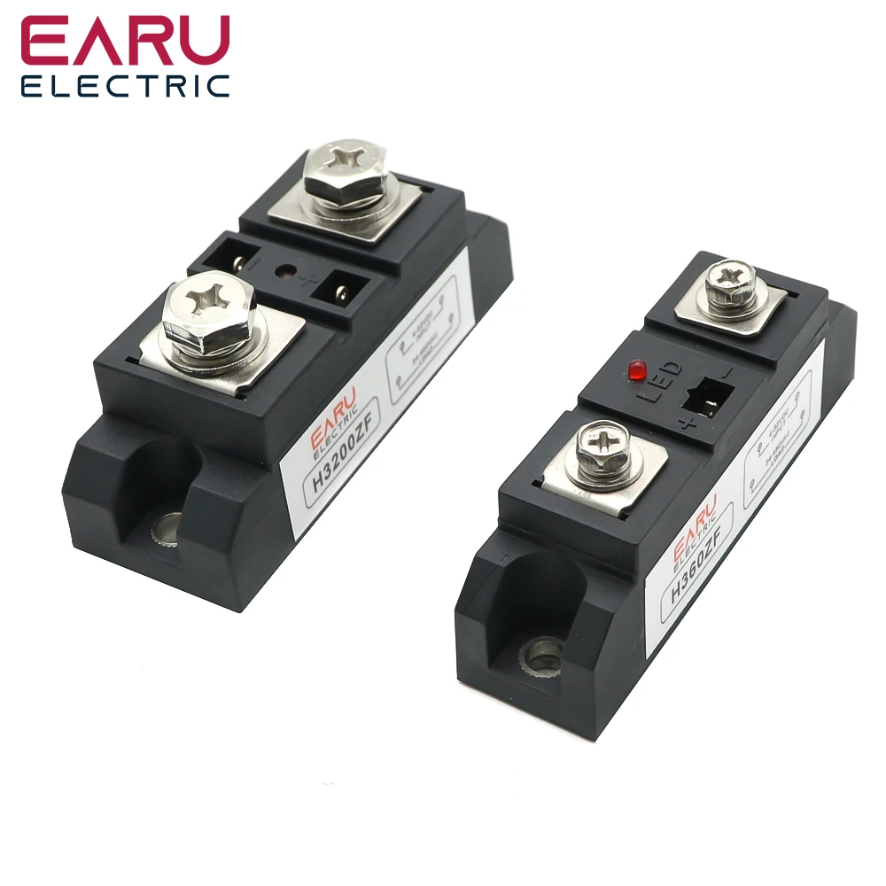 Industrial Solid State Relay SSR Module Single Phase Input 3-32VDC Output 24-480