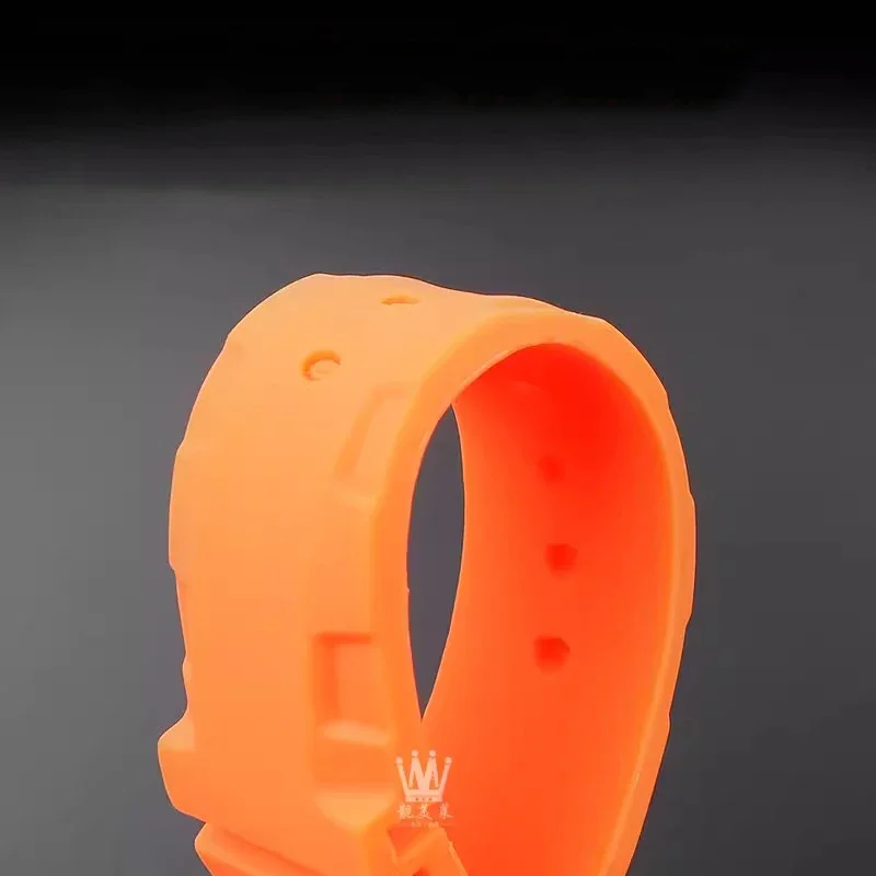 Premium-Grade Silicone Watch Strap - Durable Rubber Band, 22mm 24mm Options