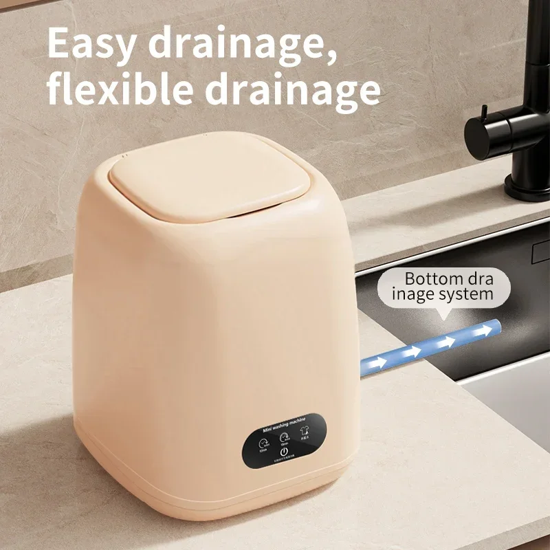 9L Portable Washing Machine Big Large Capacity Mini Washing Machine with Spin Dryer Clothes and Toy 110v/220v