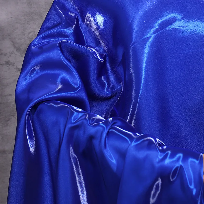 Liquid Water Light Reflective Satin Fabric by the Meter - Smooth, Breathable Finish