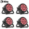 U'King 4Pcs 180W 14LED RGBW Par Lights Stage Light DMX512(4/8CH) Sound Activated DJ Lights For Party Concert Church Wedding 1