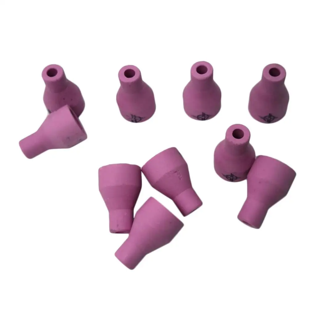 TIG Welding Torch Consumables Collet Body Ceramic Nozzle Pink torch consumables