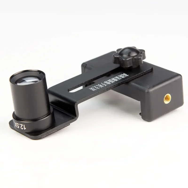 Universal Microscope Phone Clip 12.5X Eyepiece Lens Cell Phone Mount Adapter Accessories Mounting 23.2mm 30mm 30.5mm Phone Clip for Microscope