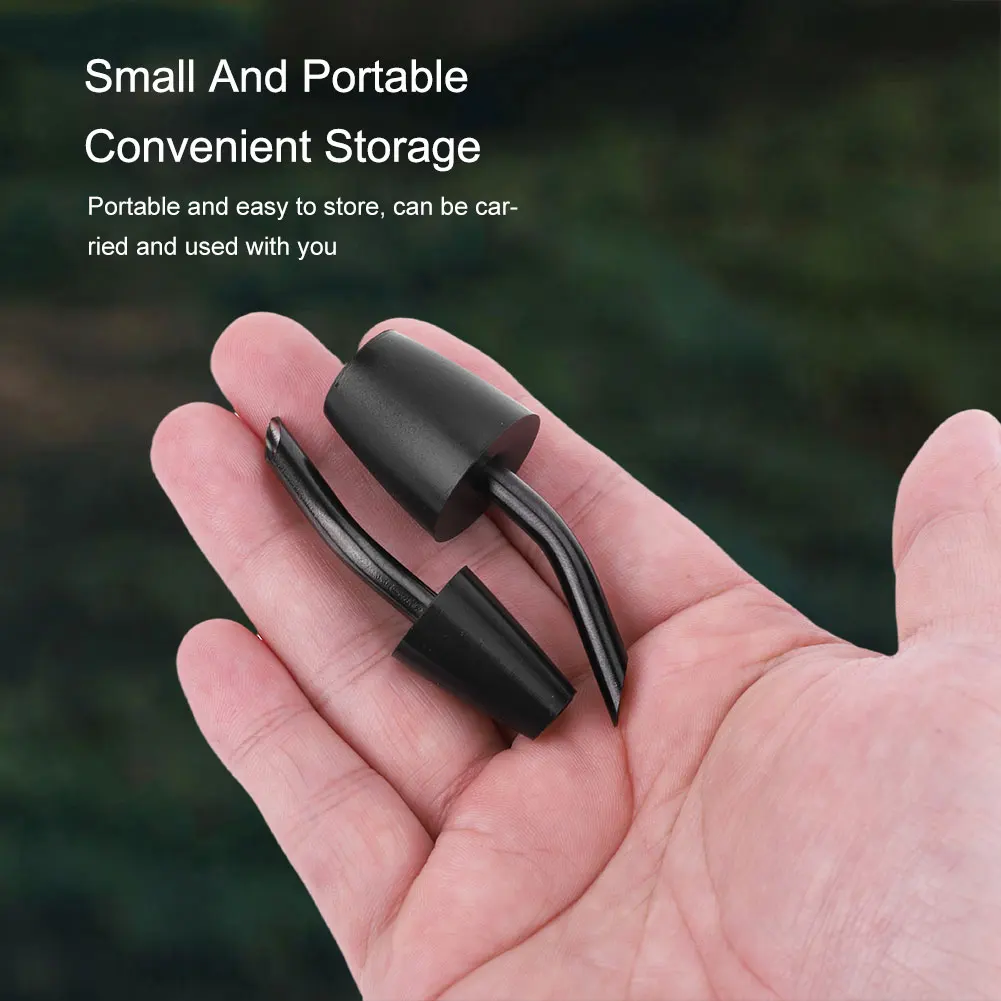 Outdoor Camping Kettle Spout Extension Nozzle Silicone Stainless Steel Kettle Mouth Teapot Nozzle Accessory for Camping Hiking