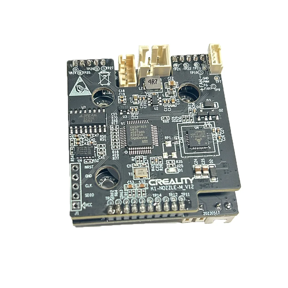 Placa Adaptadora Substitua os Acessórios da Impressora 3d Original Creality-pcba_g_k1-max k1 _ t9 _ Gd32f303cbt6 Nozzle-c-v13 - Imagem 2