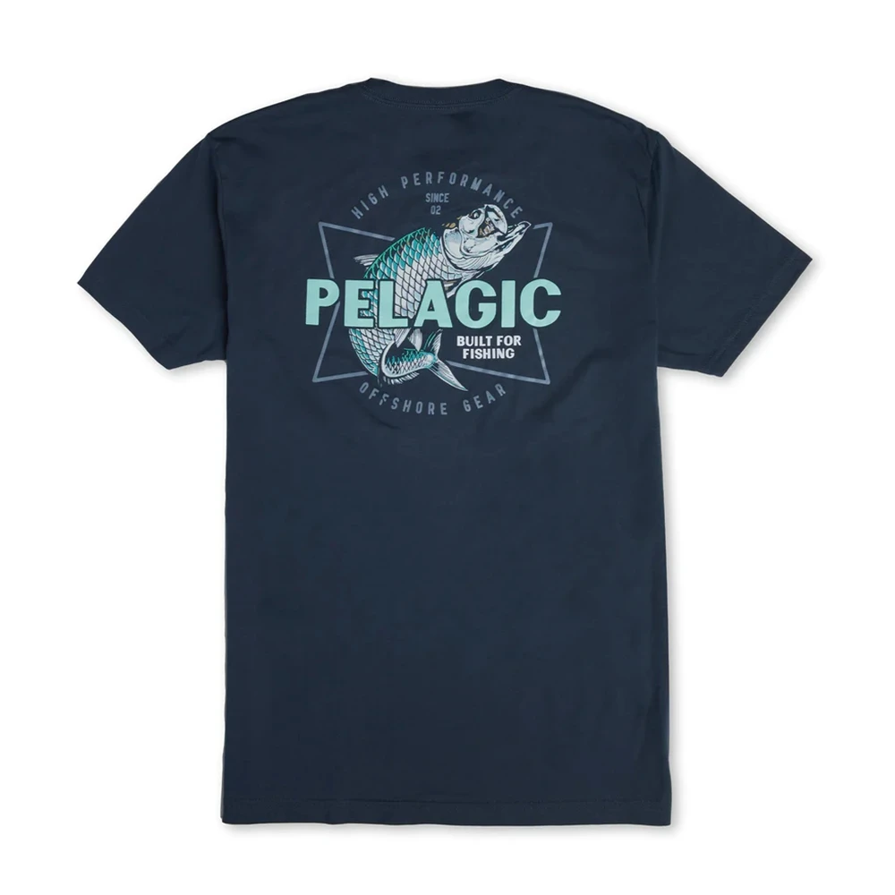 PELAGIC Fishing Shirt Short sleeve Anti UV Fishing Clothes Summer