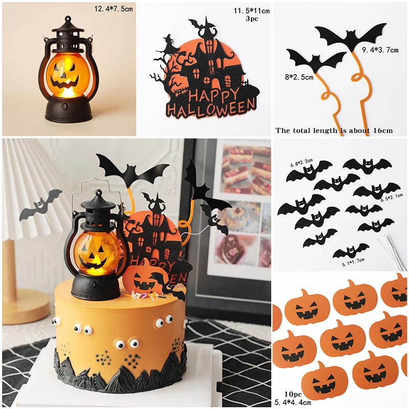MisFun 36PCS Décoration De Gâteau D'Halloween, Halloween