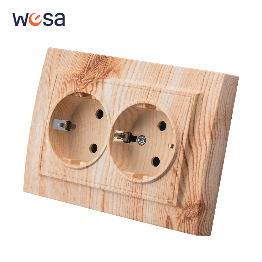 2 Socket With Ground