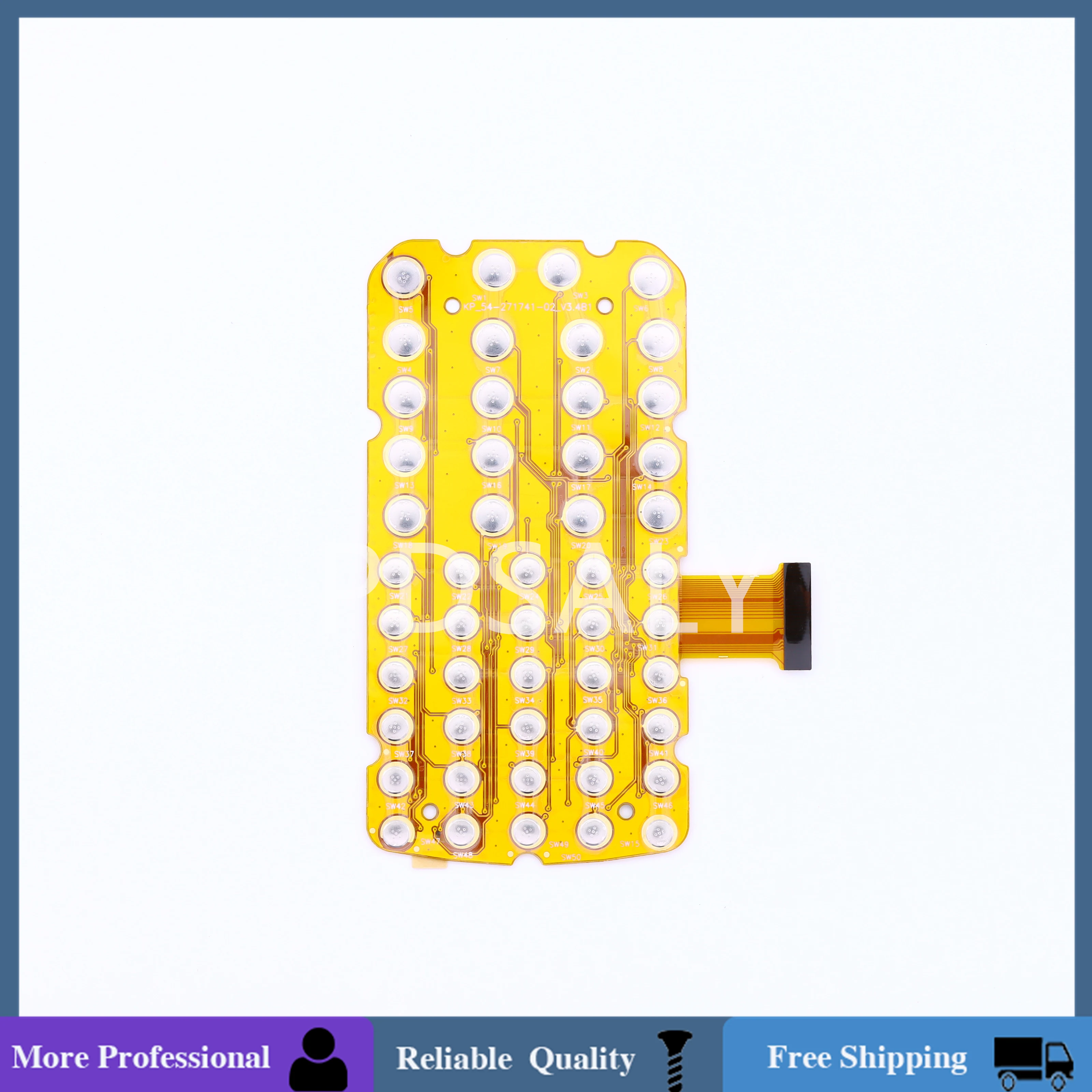 Nuovo 48 Tasti Pcb Keyswitch Tastiera Fpc Per Motorola Symbol Mc3190 Mc32N0