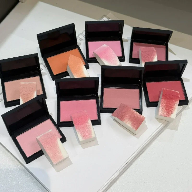 Professional Makeup Powder Blush Nude Pink Blusher Makeup Blush Palette Cheek Color Cosmetics Palette Powder Pink Cream Face
