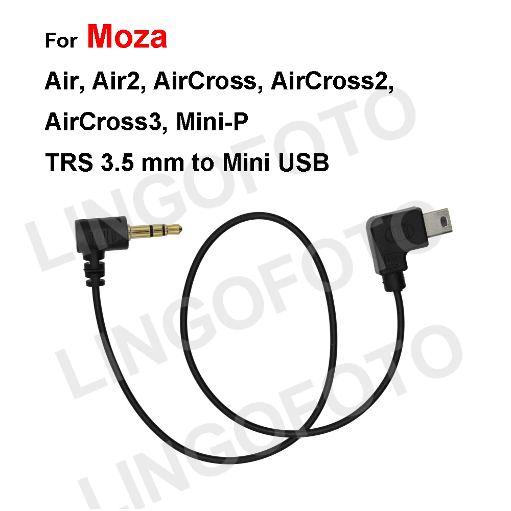 Mini Usb A Trs 3.5Mm Per Moza Air,Air2,Aircross,Aircross2,Aircross3, Cavo Di Controllo Della Fotocamera Mini-P Per Fujifilm Xs10,Xe4,Xt200