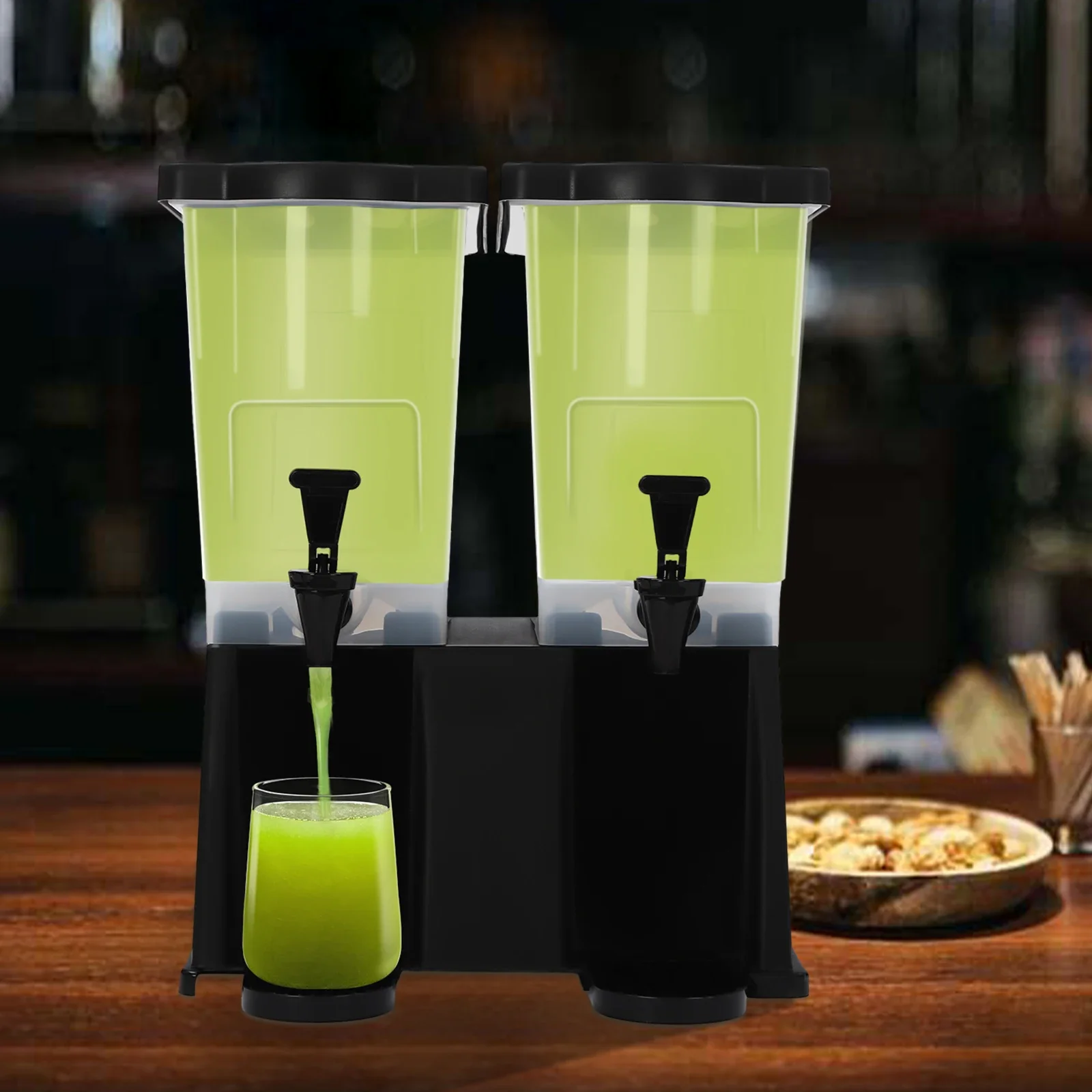 Food Grade 22L Juice Dispenser With Lids Bar Cafe Restaurant Use Large Capacity Plastic Drink Dispenser Coffee & juice Container