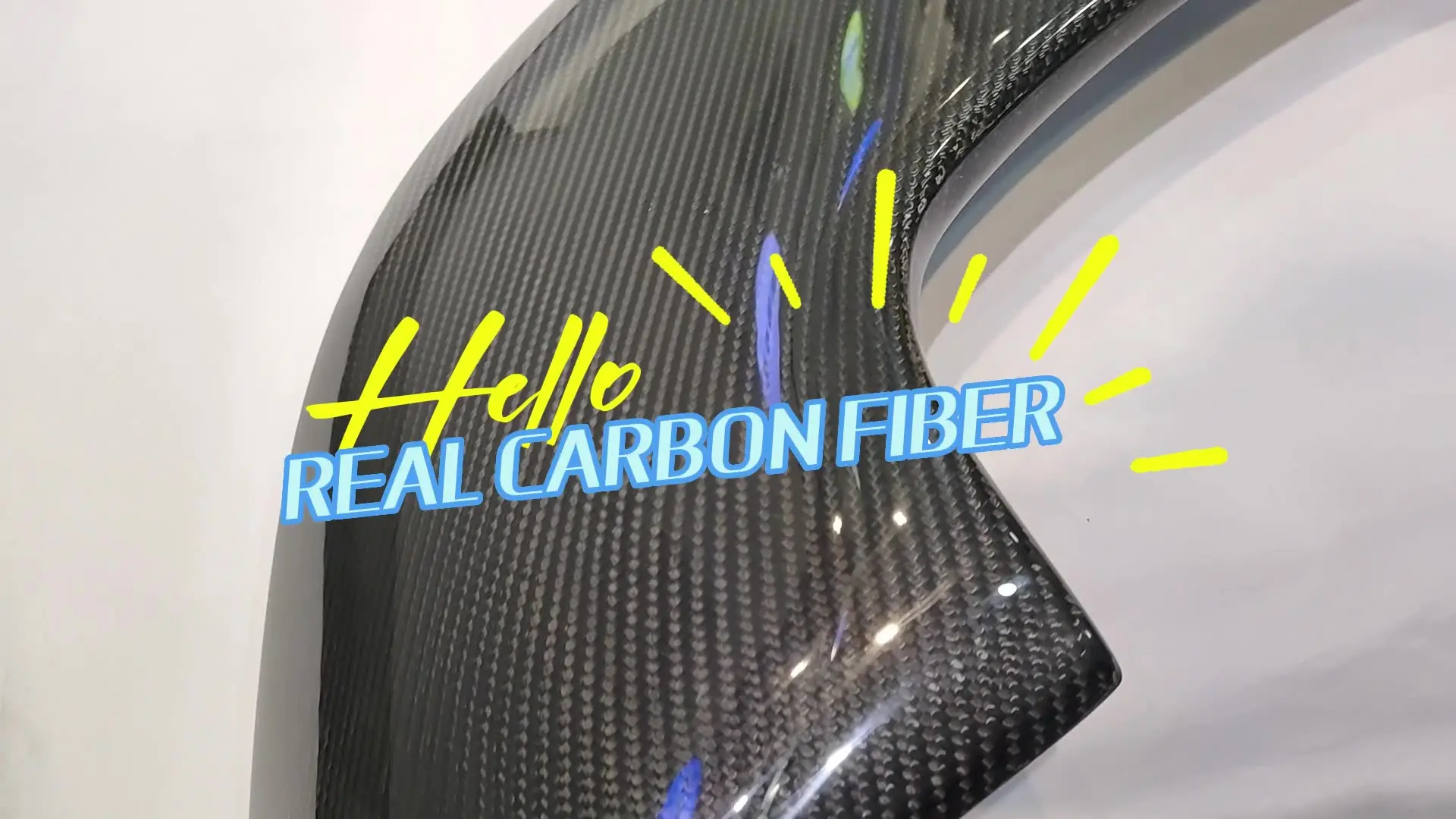 BmwミニクーパーF55 F56車スタイリングリアルカーボン繊維リア