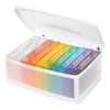 4X6 Inch Photo Storage Boxes Photo Case With Handle, 10 Inner Plastic Photo Keeper, Scrapbook Organiser Container Box 1