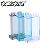 Marumine 1x2x3 Panel Glass Wall Window 20PCS Classic MOC Brick Parts City House Building Block Kit Accessories 74968 87544 2362 1
