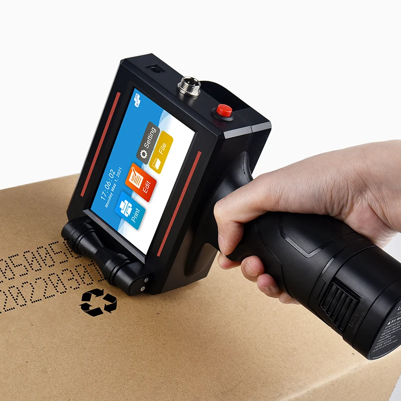12.7mm Handheld Inkjet Printer Mini Portable High Definition Label Bar ...