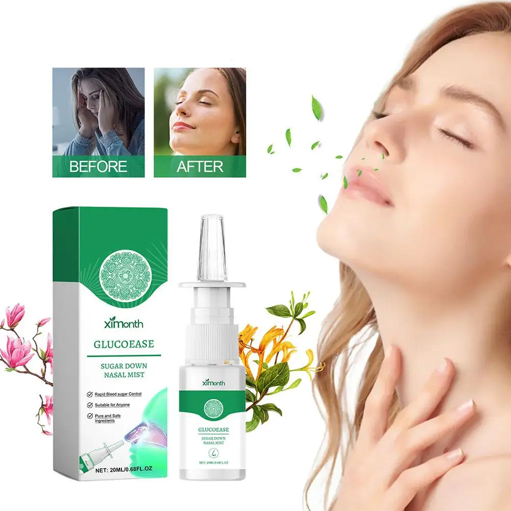 20ml Diabetes Relief Nasal Spray Cleans And Cares Nasal Drops Nourishes Care For Breathing V9v3 Nasal Spray