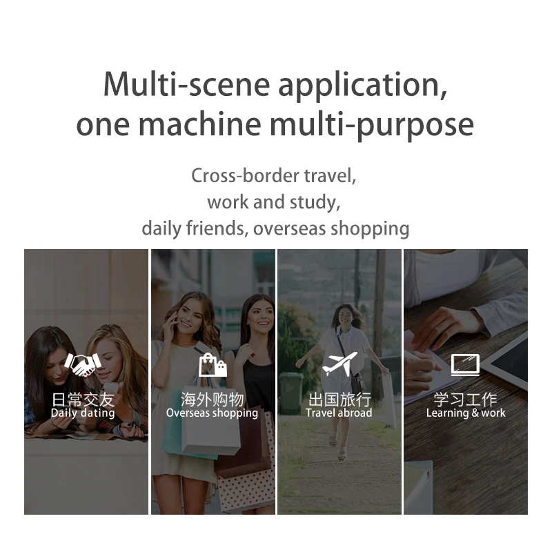Newest Upgrade 137 Language Translator Smart Translator T10 Offline translator Real-time language translator Portable Traduttore