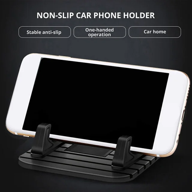 Convenient One Hand Operation Car Dashboard One Hand Operation Phone Protection Car Dashboard Silicone Mount GPS Stand 3