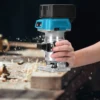 Woodworking Electric Trimmer Brushless Trimming Machine Wood Router Milling Engraving Slotting Machine For Makita 18V Battery 2