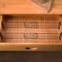 2pcs Adjustable Clapboard Drawer Divider Partition Household Storage Cabinet Combination Partition Underwear Socks DIY Separator 2