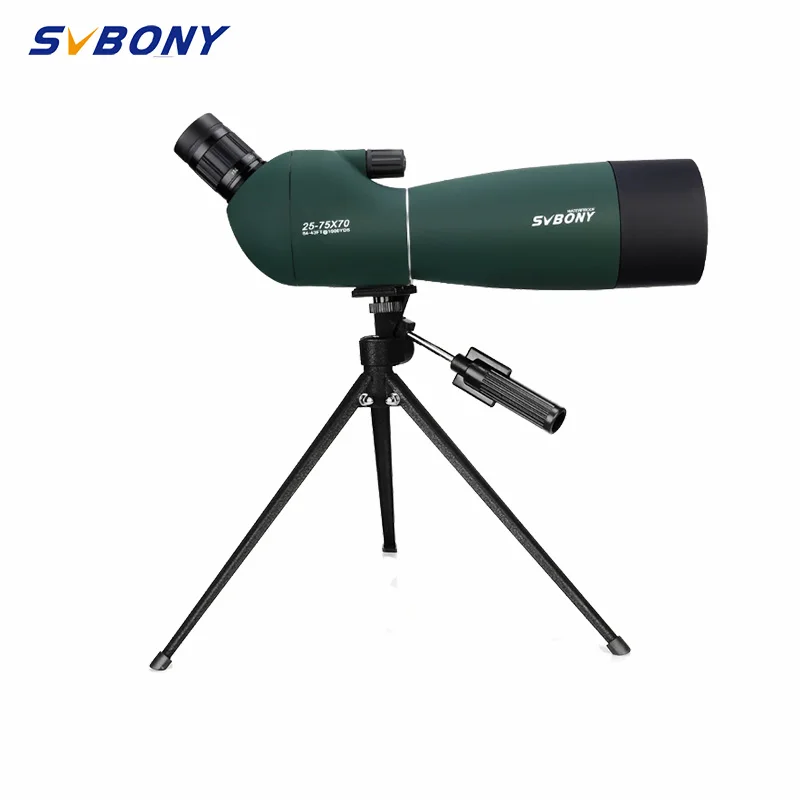 SVBONY SV28 Spotting Scopes 25-75x70 Waterproof for Target Shooting Wildlife Viewing spotting scope