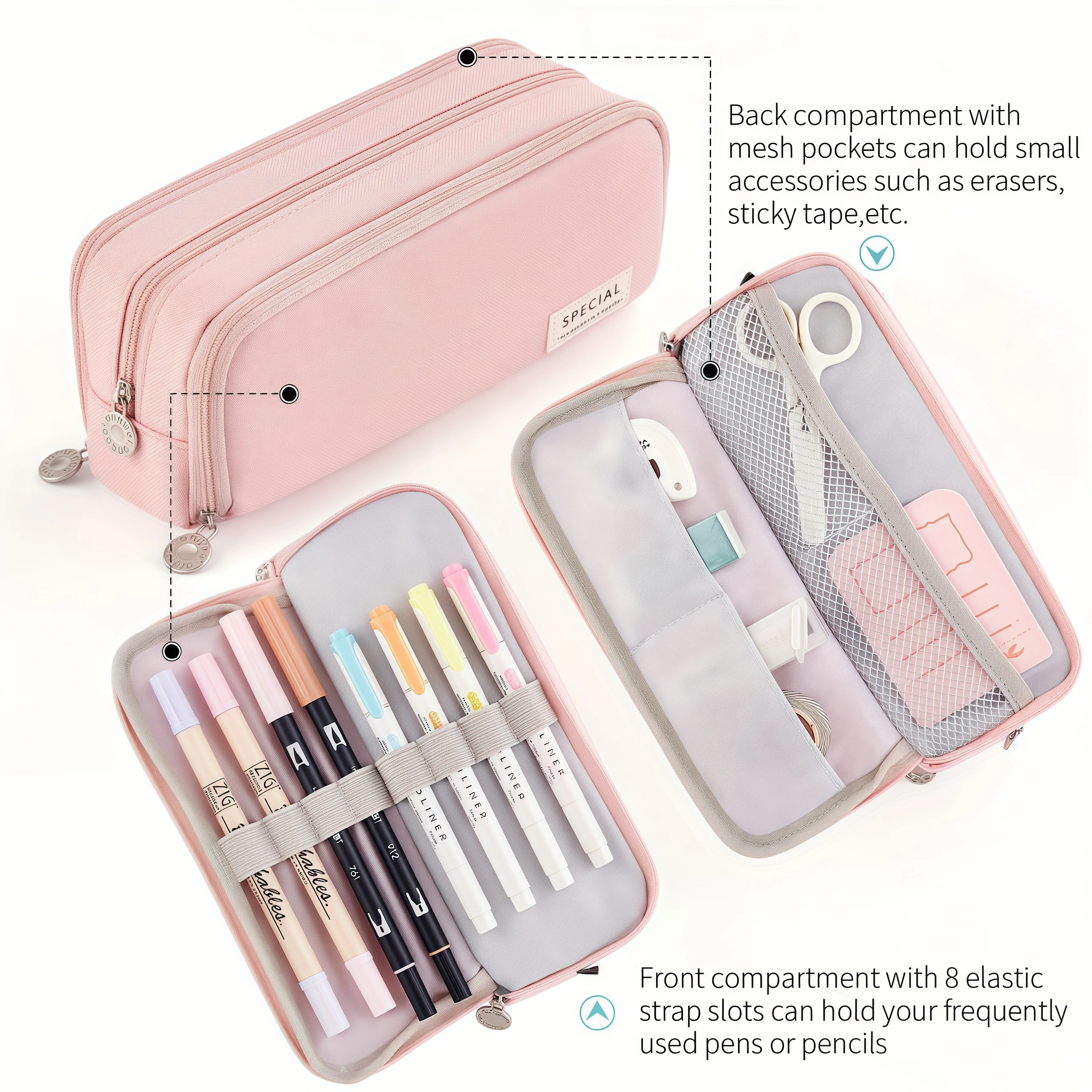Cute Large Pencil Case 4