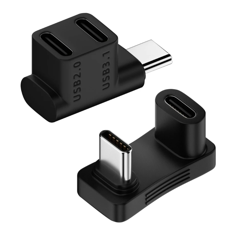 

Console Adapter Converter 90 Degree USB Type-C Extension Connector Male to Female for Steam Deck Phone