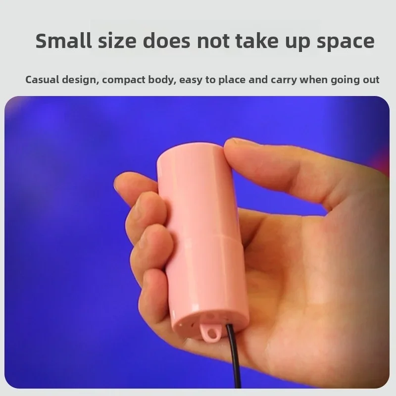 Portable Air Pump for Aquarium Fish Tank, Oxygen Pump with Air Stone for Aquatic Pets Home Garden Fishing Supplies