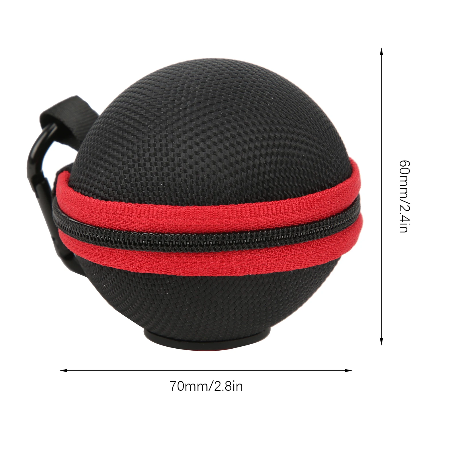 Billiard Box Cue Ball Holder Clip On Cue Ball Case Holder Circle Storage Bag Training with Aluminum Alloy Buckle billiard ball billiard cue ball billiard training accessory billiard cue holders