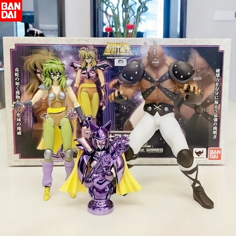 

Original Saint Seiya Figures Cloth Myth Silver Saint Ophiuchus Shaina Action With Cashios Model Deluxe Version Figura Gift Toys