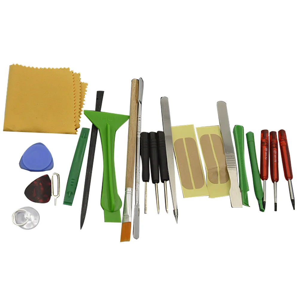 

Besegad 22PCS Repair Tools Screwdriver Set Tweezers Scraper Kit for iPhone Samsung Huawei Xiaomi Cell Phone Tablet Smart Devices