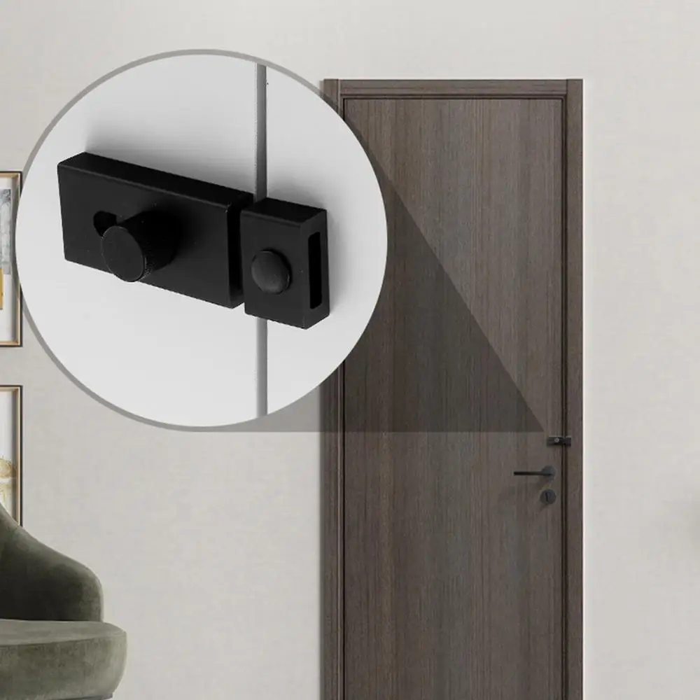 Description Picture 3 of itemDoor Lock Latch Multipurpose Adhesive Door Latch Interior Door Latch Wear-Resistant Door Latch Slide Lock Latch Door Lock For