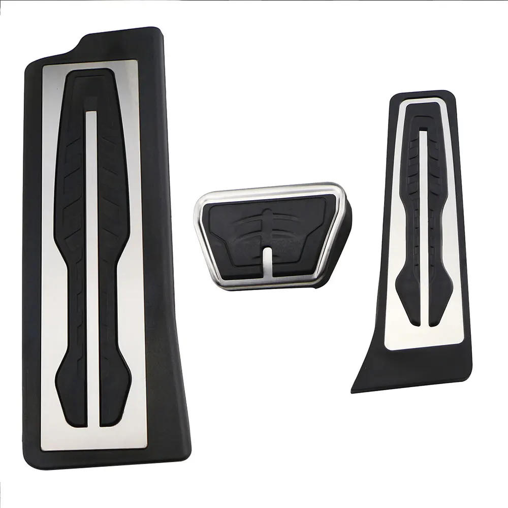 Stainless Steel Pedal Cover AT MT for BMW X3 X4 X5 X6 2 3 4 5 6 7 Series G20 F30 G30 G11 G01 G02 G05 F15 F16 F22 F25
