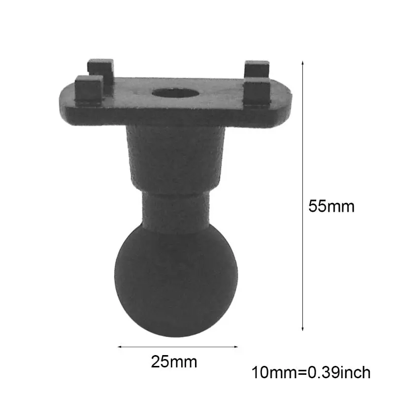 25mm Rubber Ball Adapter for Arkon Robust Mount Series Retail Camera Accs