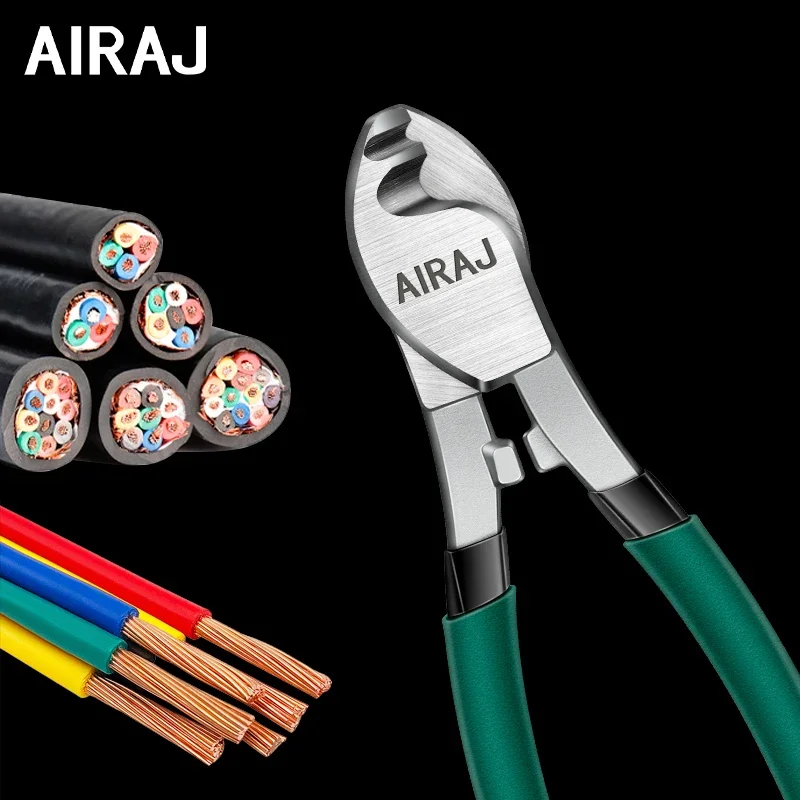 Multifunctional Wire Stripper 6/10Inch Mechanical Electrician Industry Cable Cutter Anti Slip Durable Pliers DIY Hand Tools