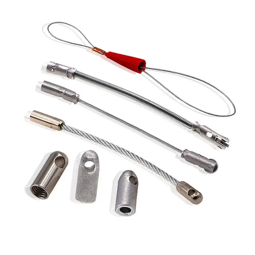 

Electrician Automatic Thread Guide Connector Head Wire Cable Elastic Threader For Repair Fast Cable Puller Auxiliary Tools