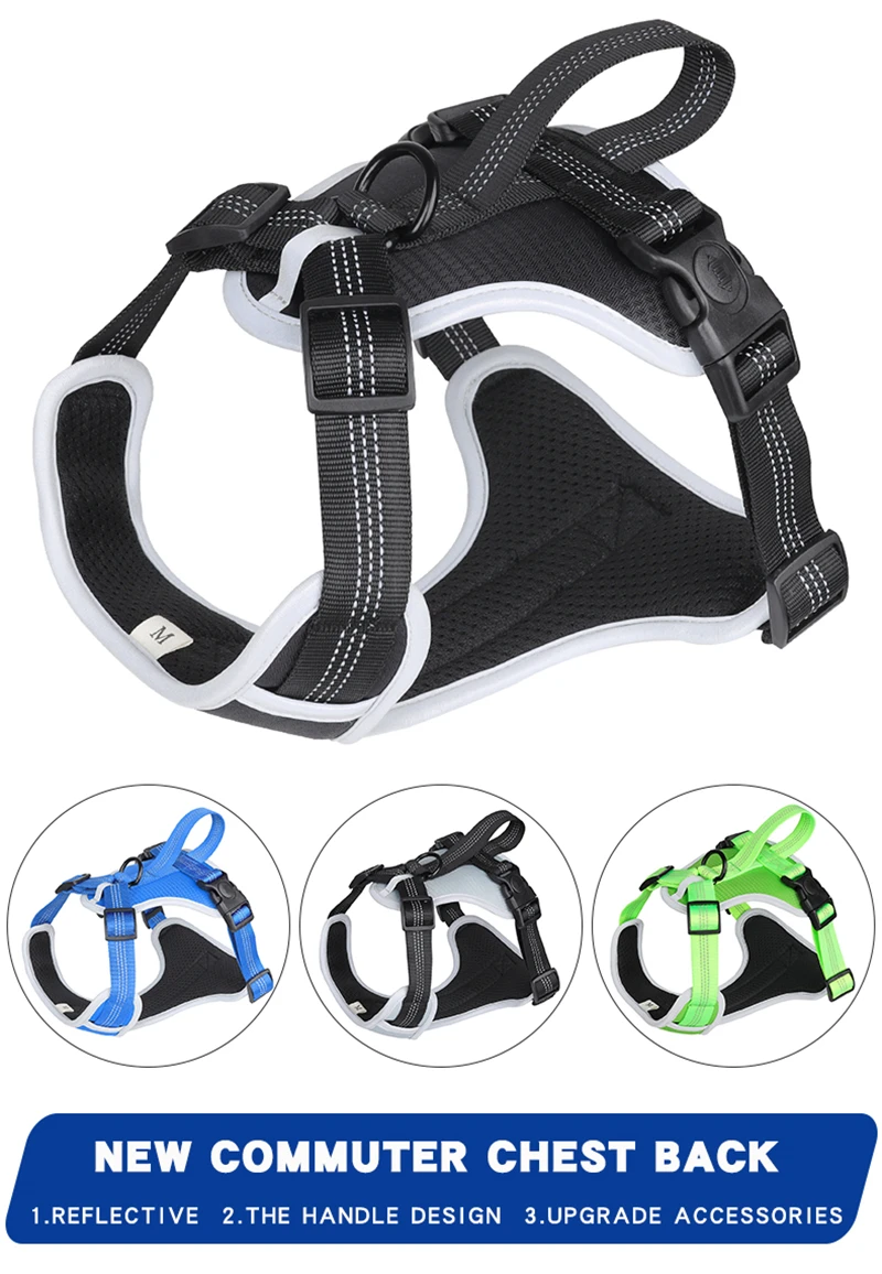 New Oxford Cloth Dog Chest Strap Explosion Proof Large Dog Chest Strap